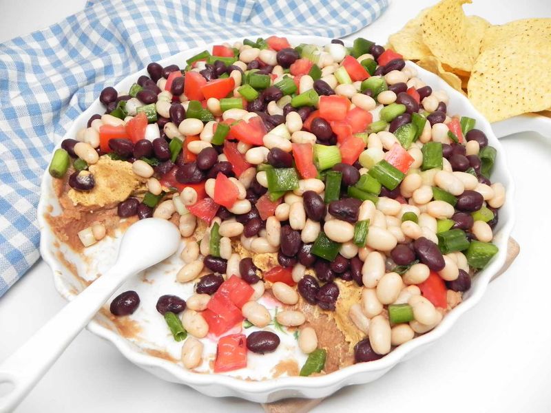 Three-Bean Dip