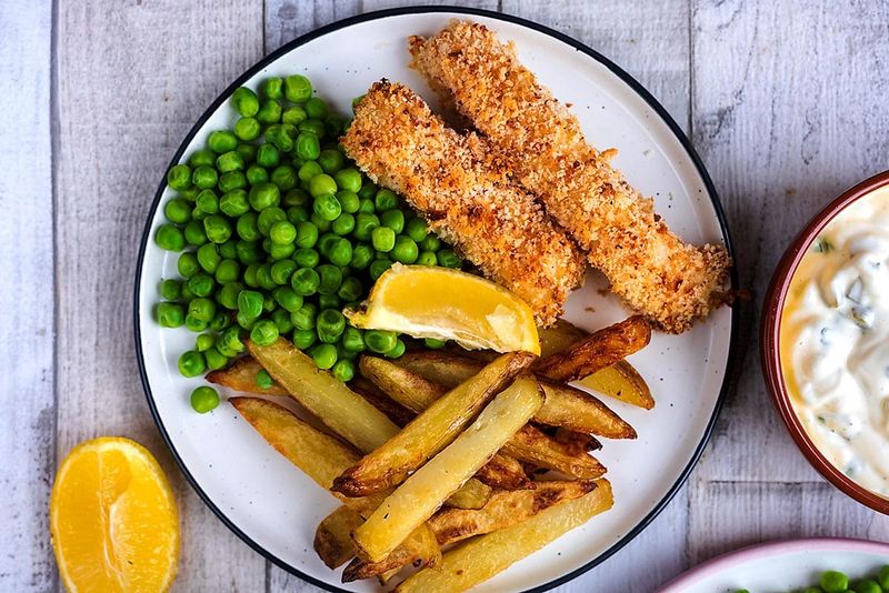 Fish Fingers And Chips