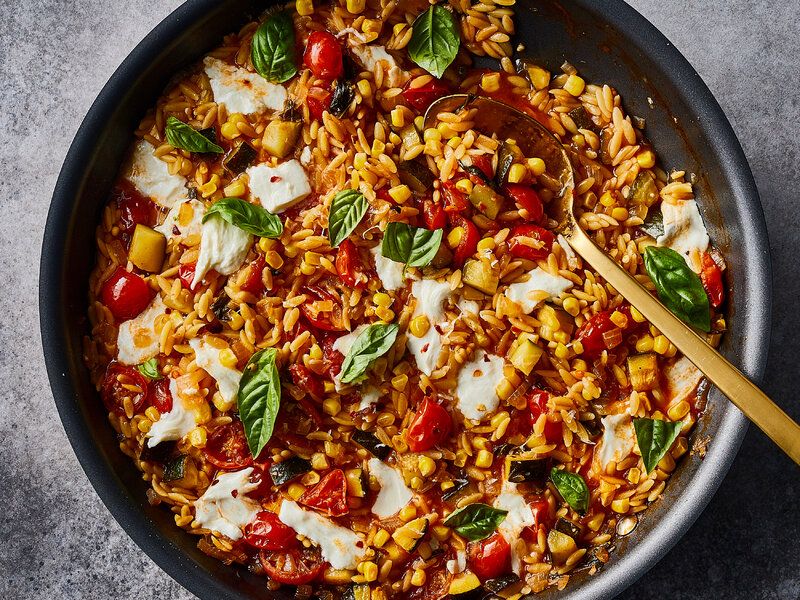One-Pot Orzo With Vegetables