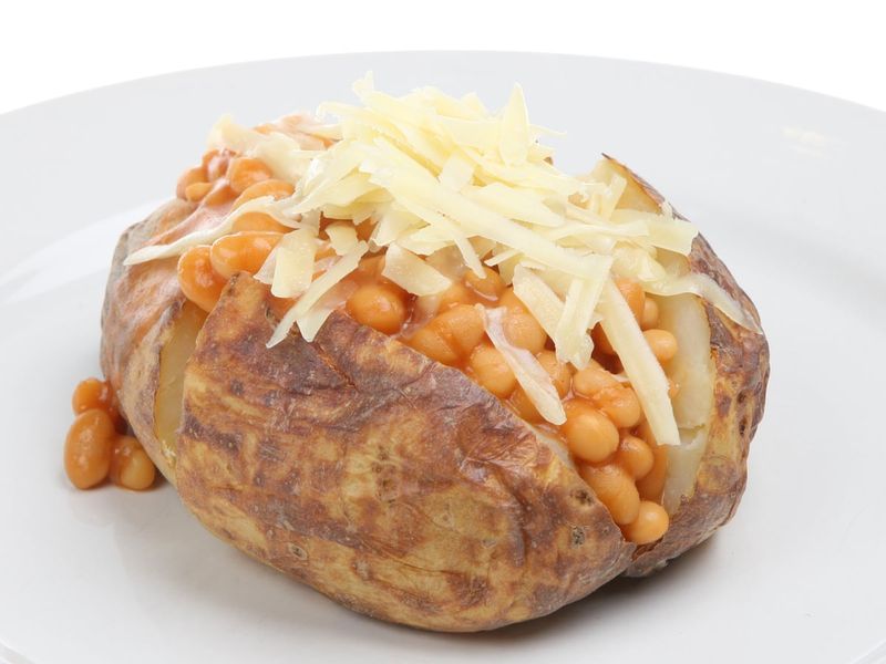 Jacket Potato With Classic Fillings