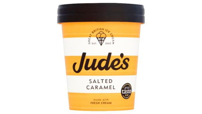 Jude's Salted Caramel Ice Cream