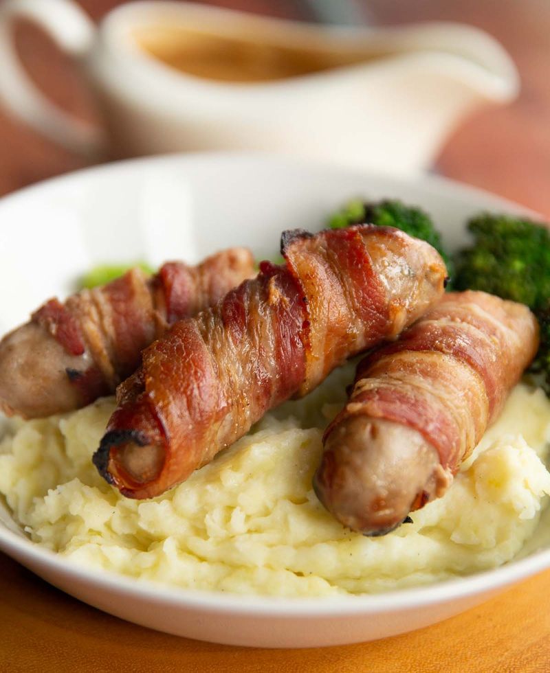 British Sausages And Bacon