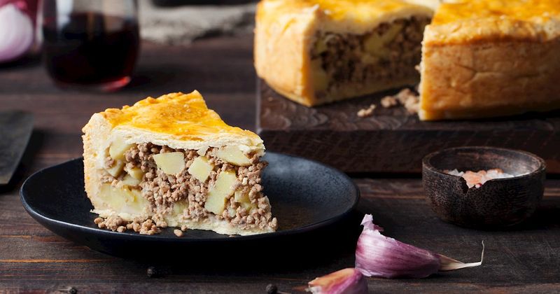Meat And Potato Pie