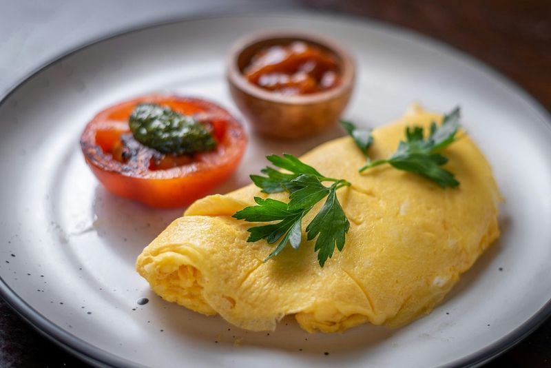 Plain Omelette With No Fillings