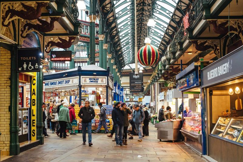Markets Inside Old Buildings