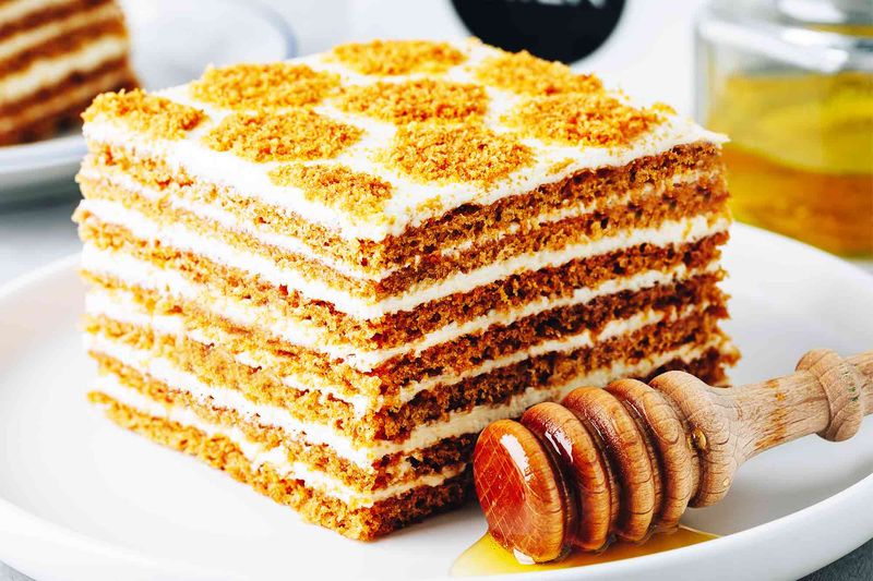 Honey Cakes In Russia