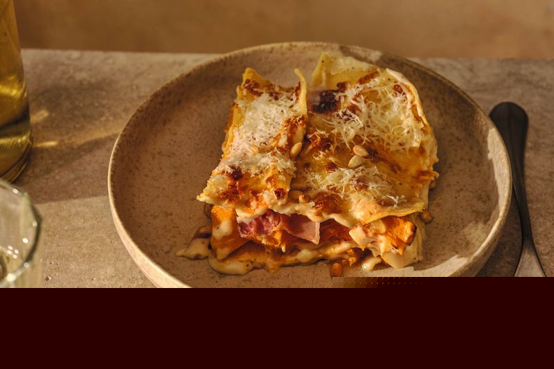 Roasted Pumpkin Lasagne
