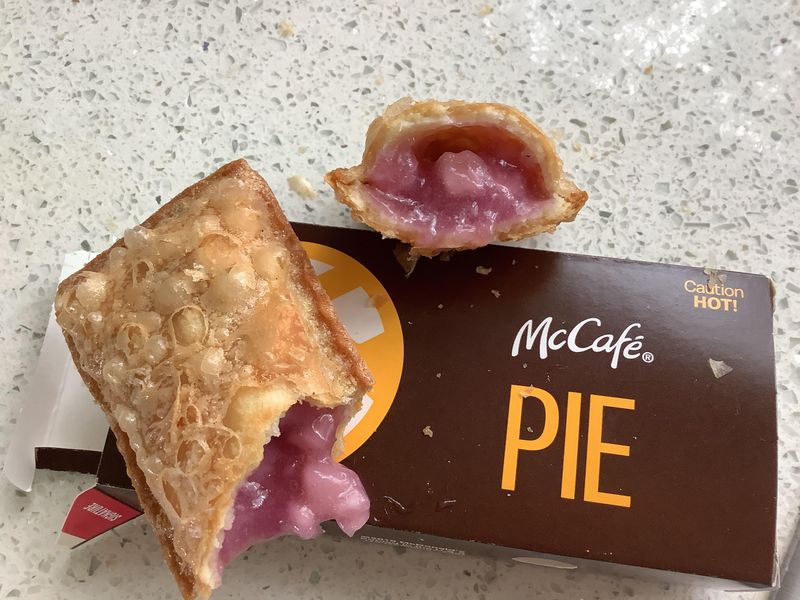 McDonald's Taro Pie (Hong Kong)