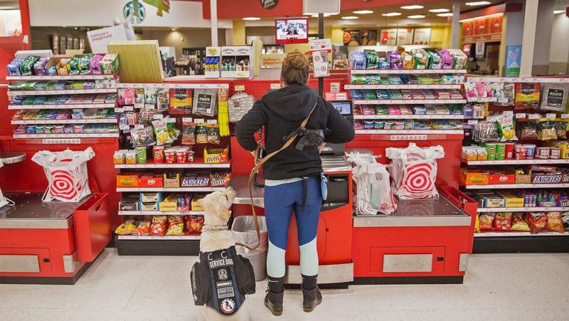 Grabbing Snacks At The Checkout