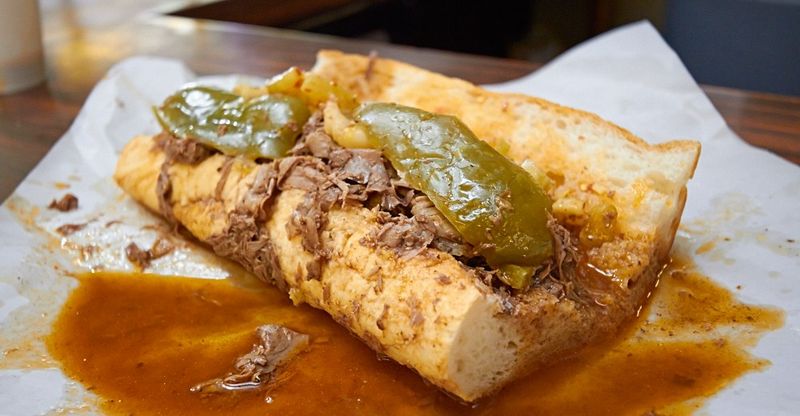 Chicago Italian Beef Sandwich