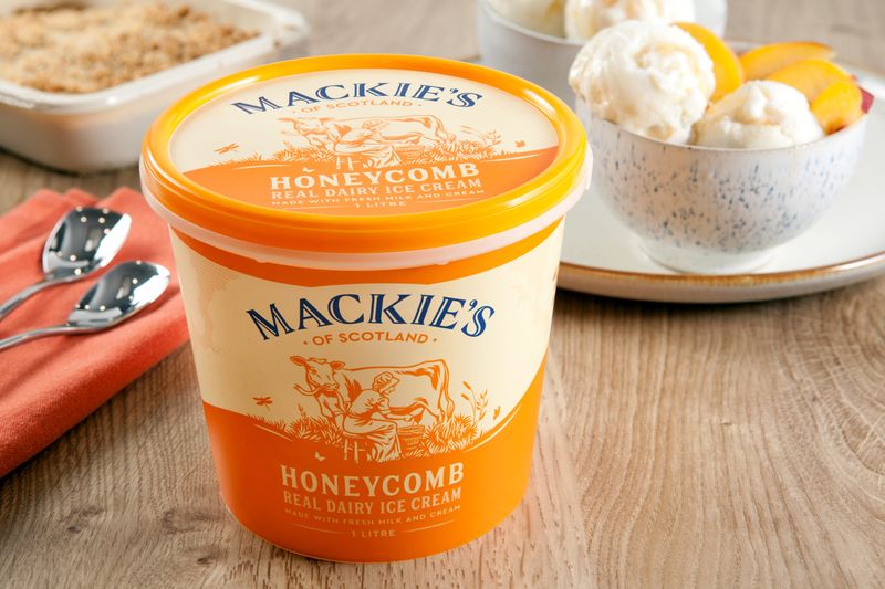 Mackie's Of Scotland Honeycomb Ice Cream