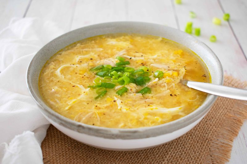 Creamy Chicken And Sweetcorn Soup