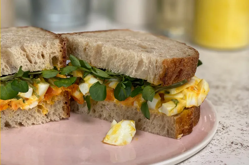 Egg And Cress Sandwiches