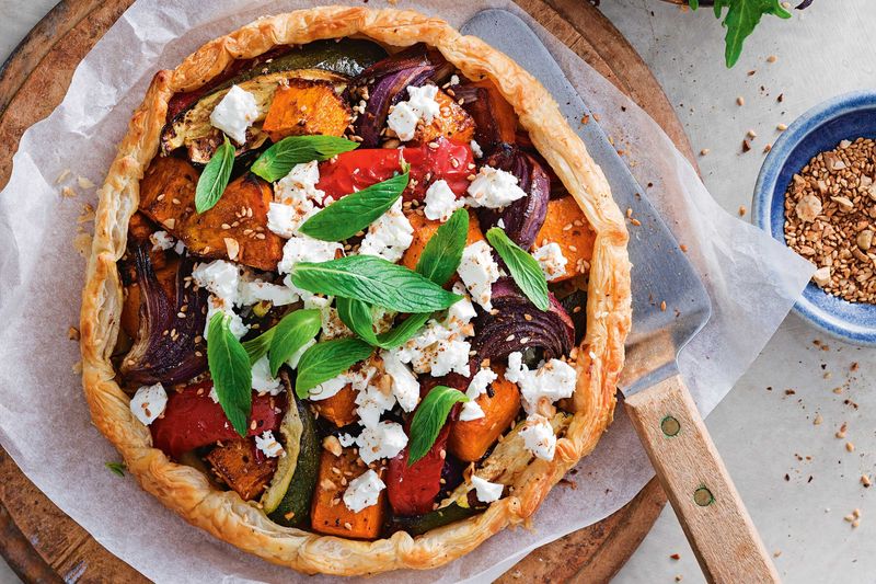 Roasted Vegetable Tart