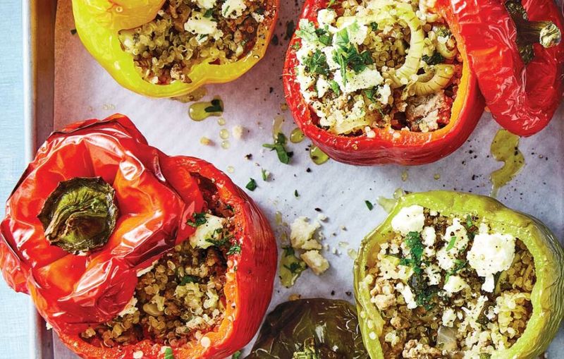 Stuffed Peppers With Quinoa And Herbs