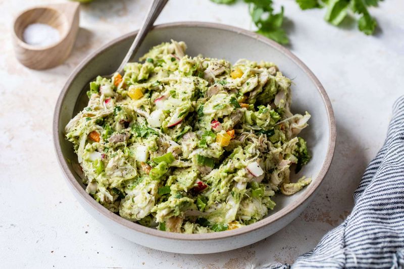 Chicken And Avocado Salad Bowl