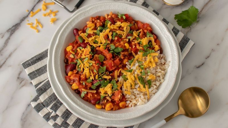 Turkey Chilli With Beans