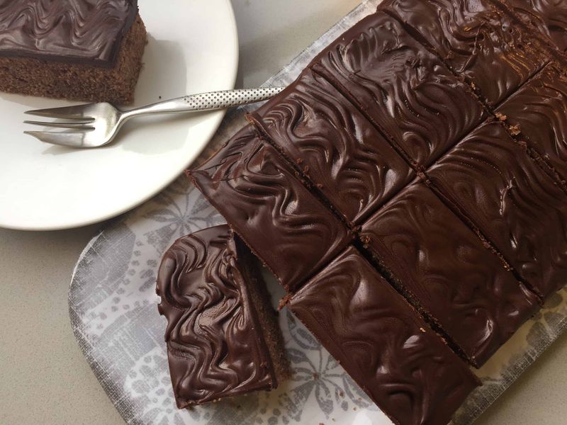 Chocolate Traybake Cake