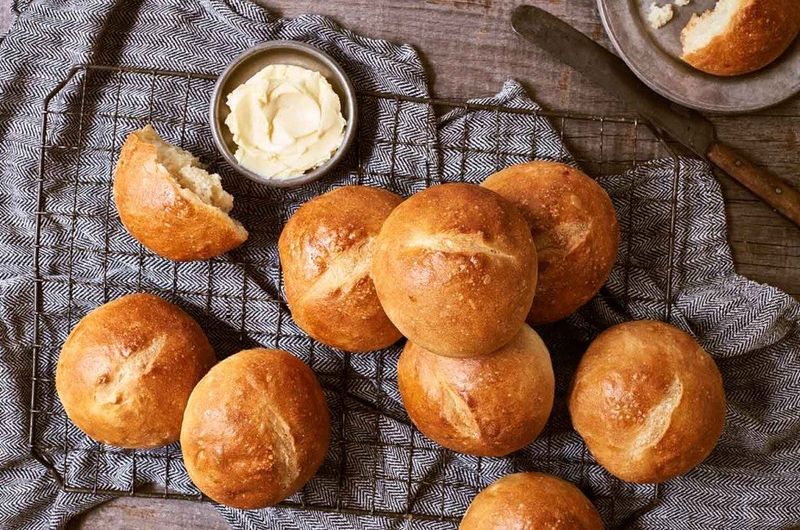 White Crusty Roll