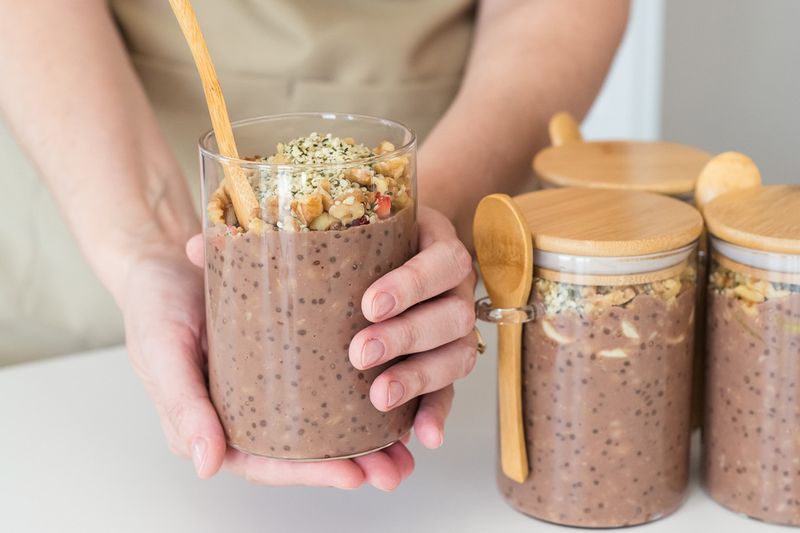 Chocolate Milk Oatmeal