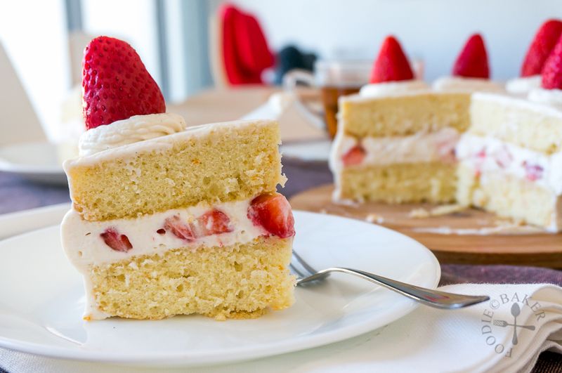 Strawberry Shortcake In Japan