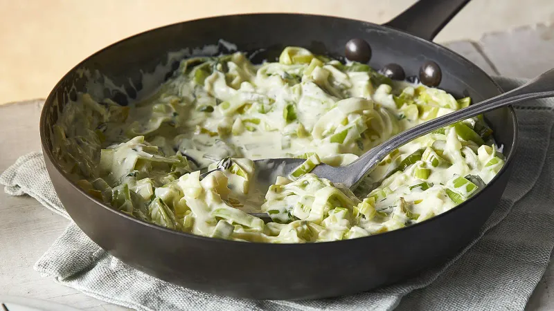 Creamed Leeks