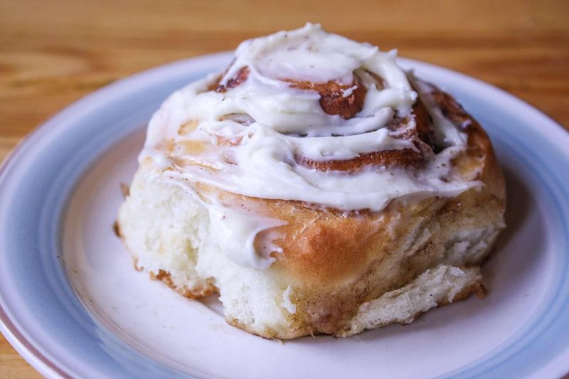Cream Cheese Frosted Cinnamon Rolls