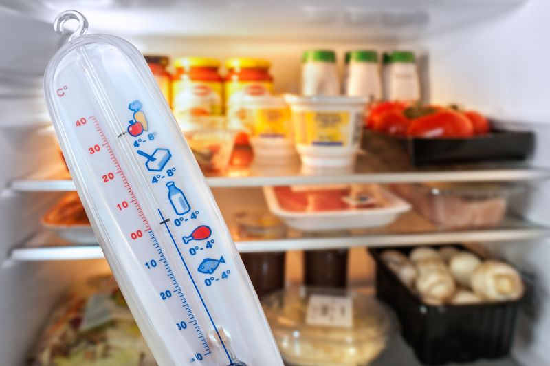 Store Food At Safe Refrigerator And Freezer Temperatures