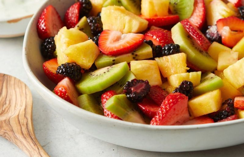 Fruit Salad Without Added Sugar