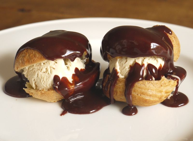 Coffee Profiteroles