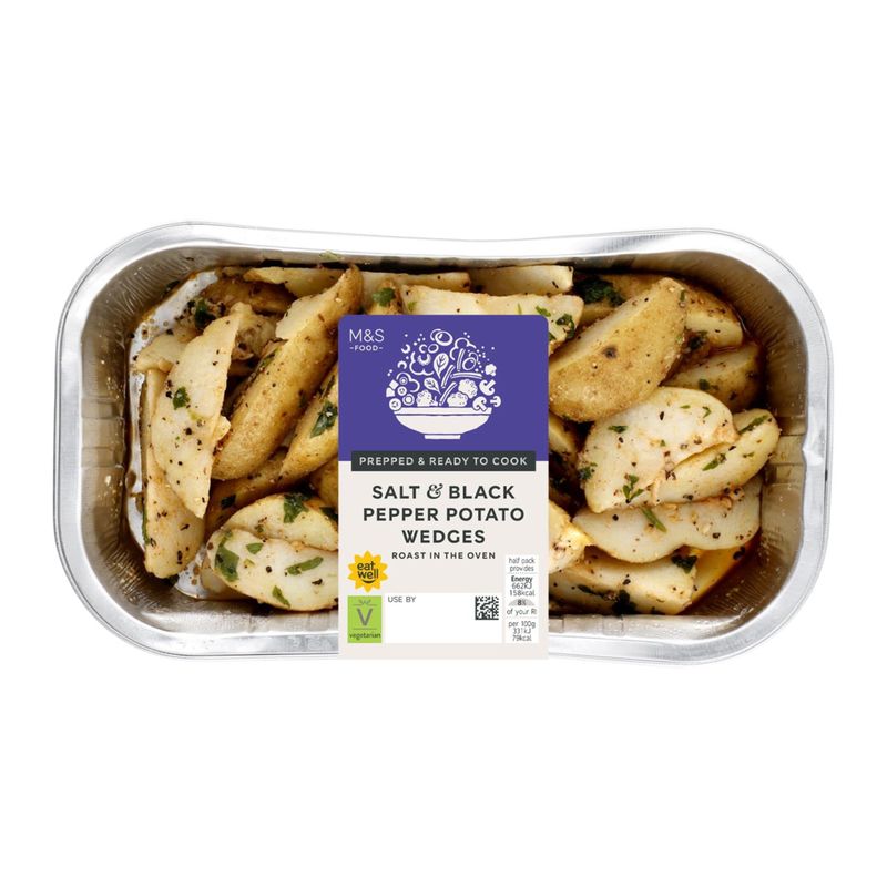 Salt And Black Pepper Wedges