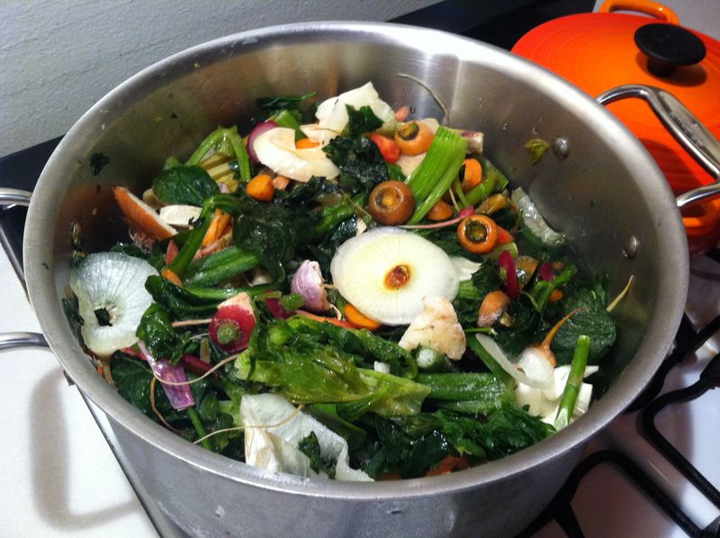 Saving Vegetable Scraps For Homemade Stock
