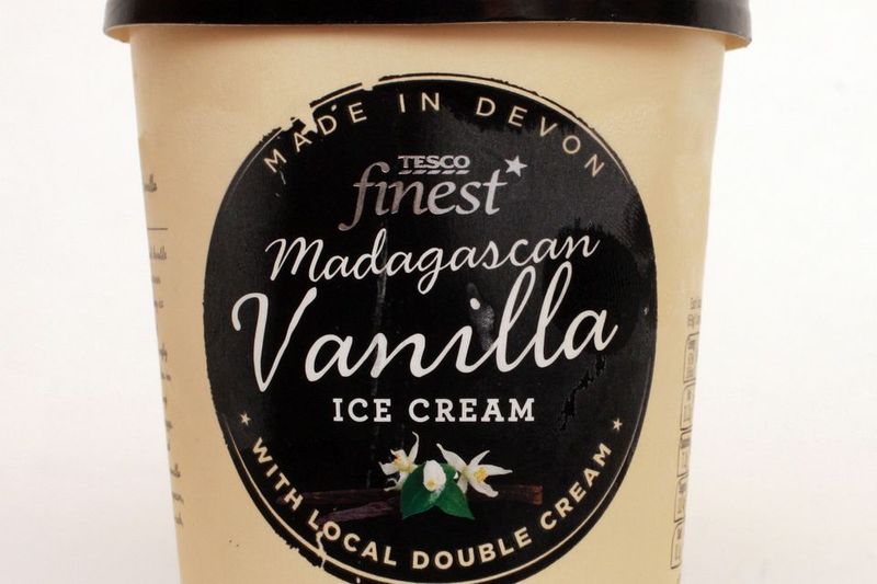 Tesco Finest Madagascan Vanilla Ice Cream