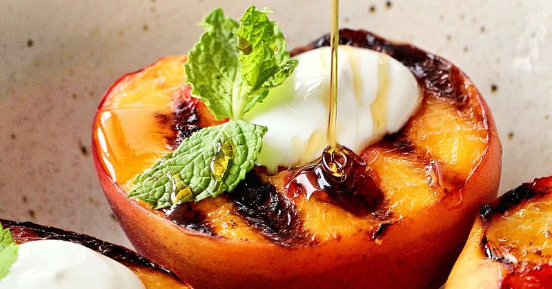 Grilled Peaches