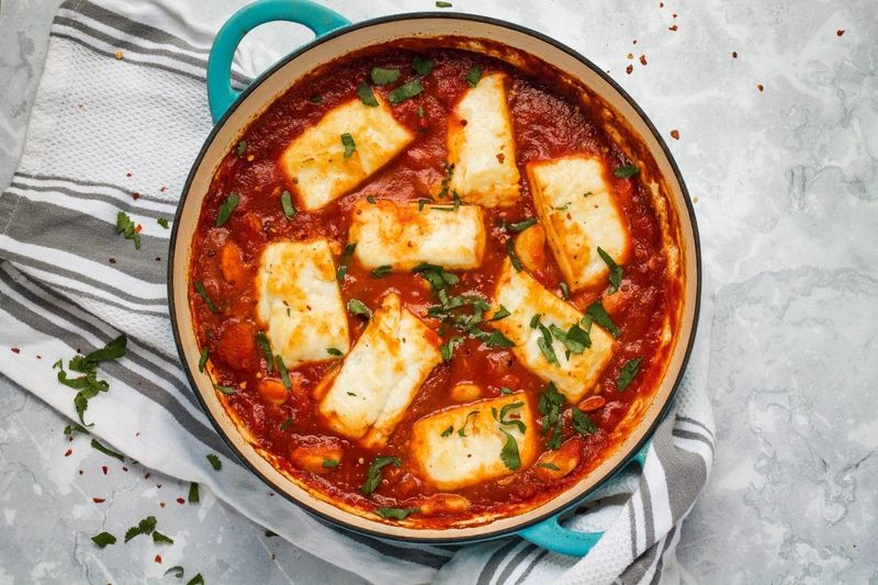 Baked Halloumi