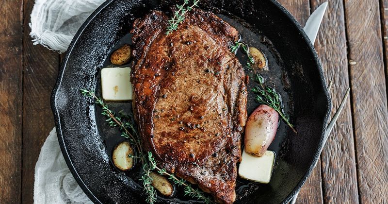 Pan-Seared Steak