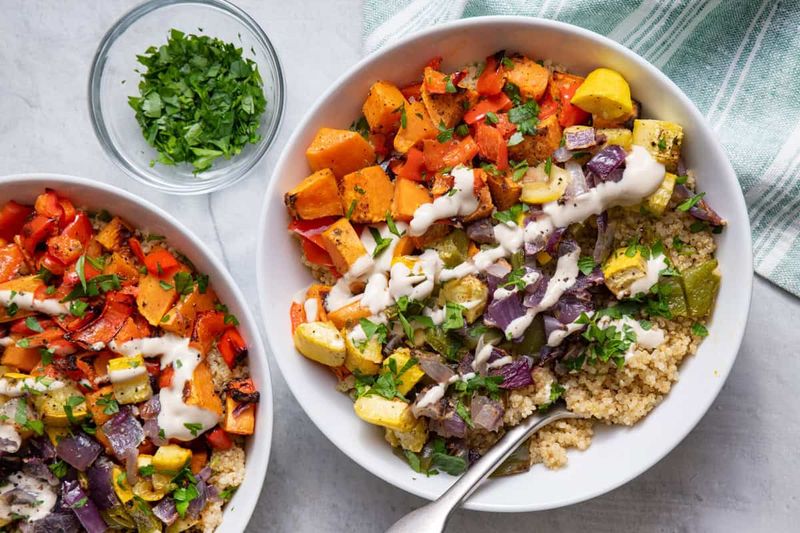 Quinoa And Roasted Vegetable Salad