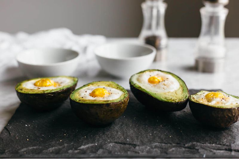 Avocado – Baked With Egg Filling