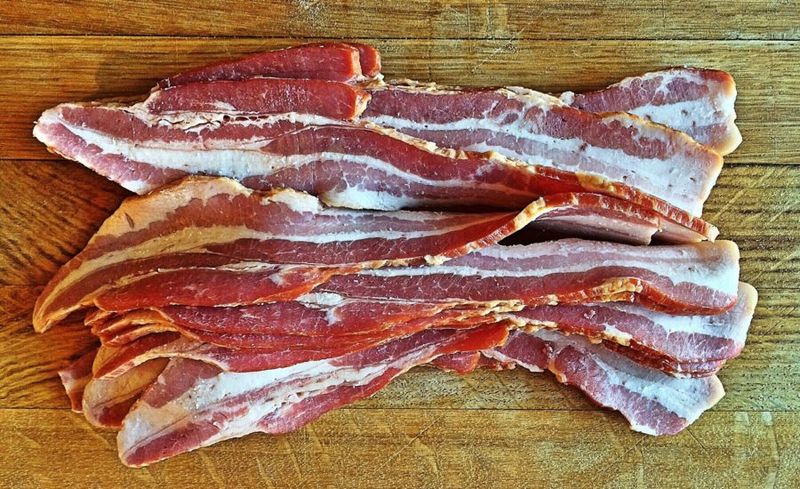 Processed Meats Like Sausages And Bacon