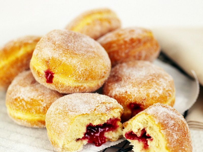 Jam Filled Doughnut