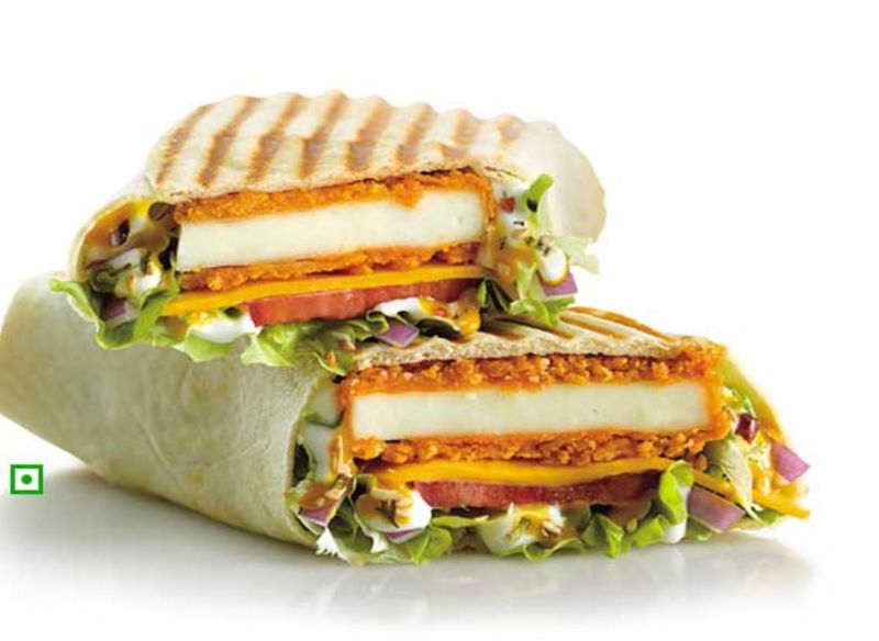McDonald's Paneer Wrap (India)