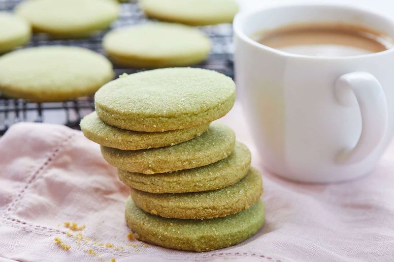 Matcha Biscuits