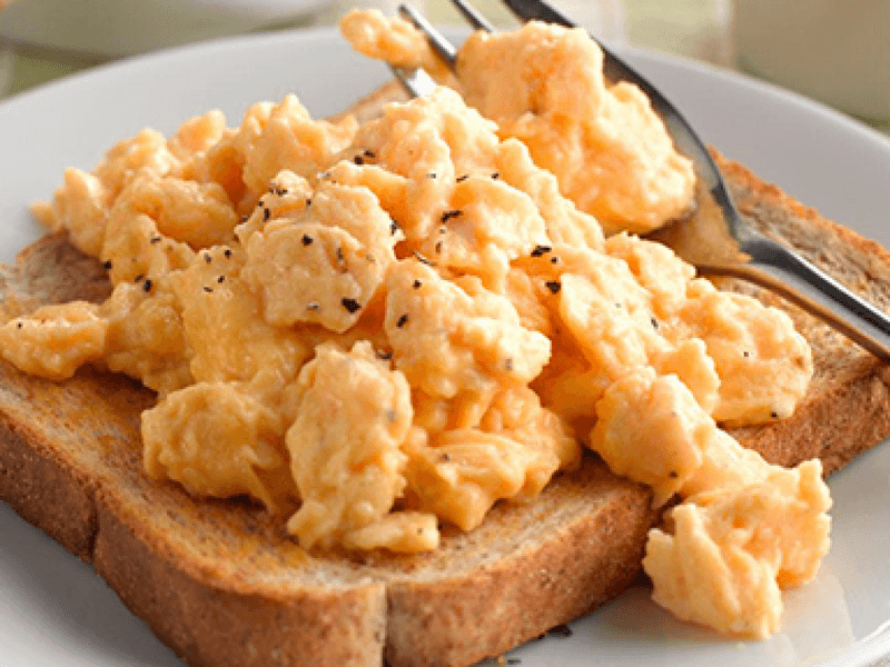 Scrambled On Toast