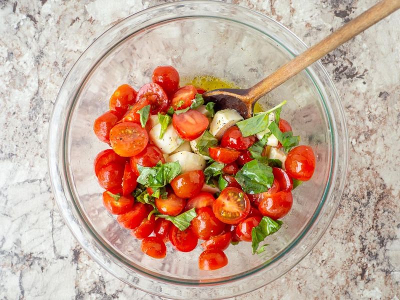 Cherry Tomatoes With Sea Salt And Olive Oil