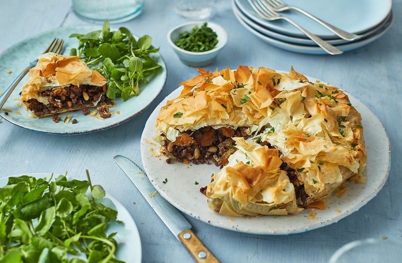 Spicy Moroccan Lamb Pie