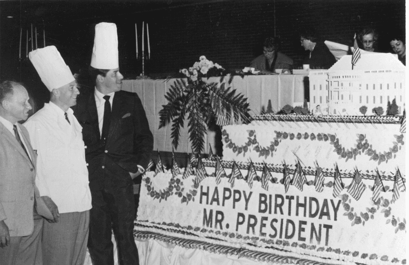 John F. Kennedy's 44th Birthday Cake, 1961