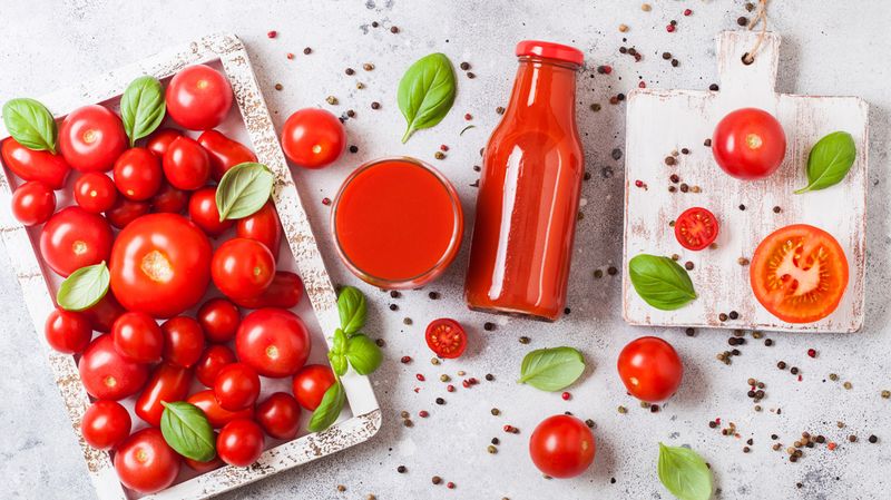 Acidic Foods And Drinks (Citrus Juice, Tomato-Based Foods)