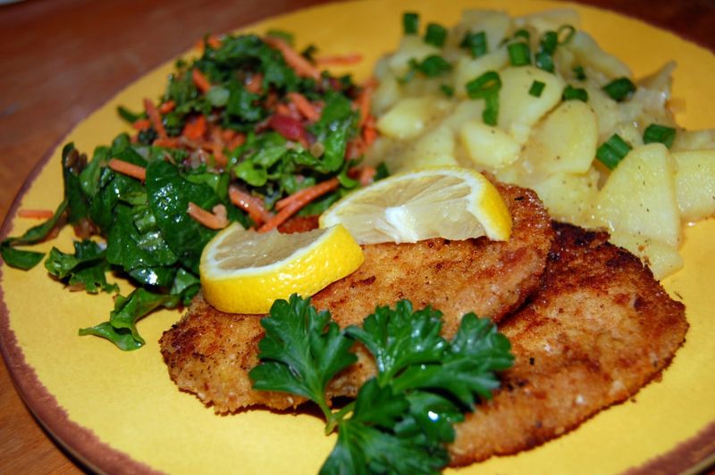 Schnitzel With Potatoes – Germany