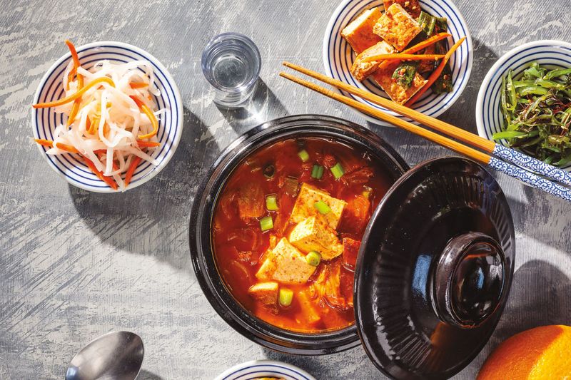 Kimchi Jjigae In South Korea