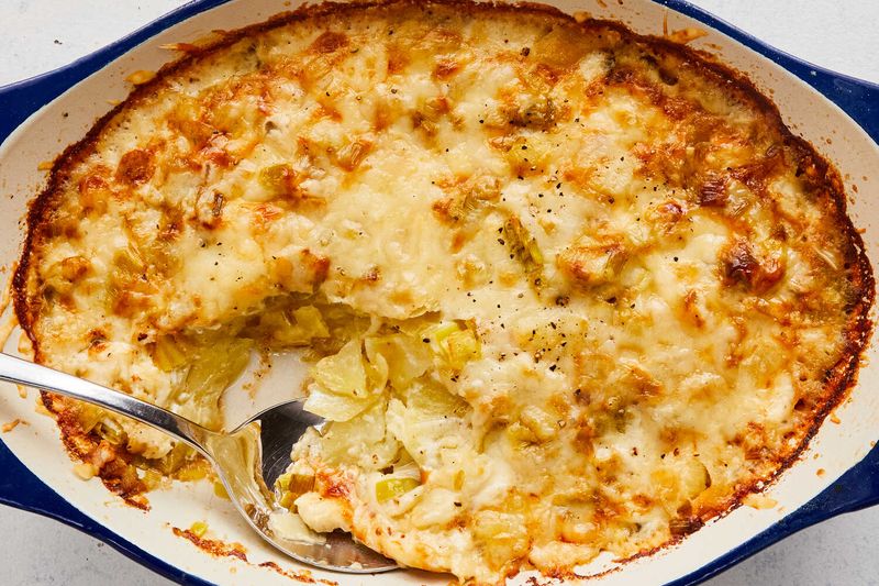 Leek And Potato Bake